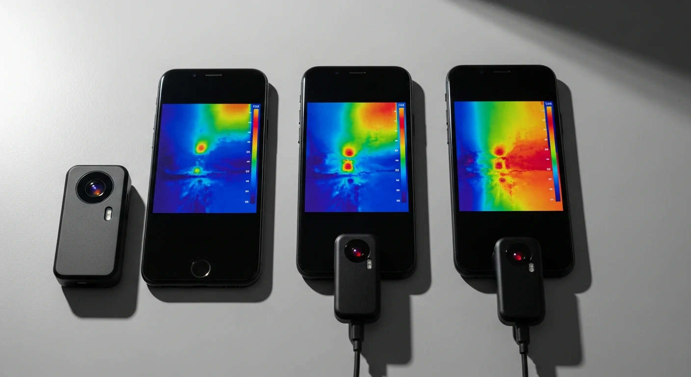 Caméra thermique smartphone 2026 : FLIR ONE Edge Pro vs Seek vs Topdon (comparatif)