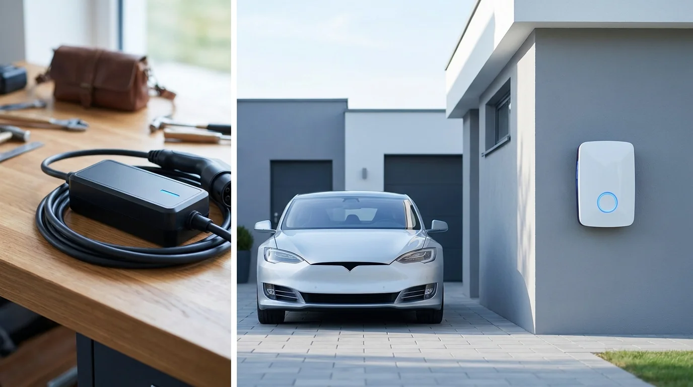 Chargeur mobile vs borne fixe : le comparatif pour bien choisir