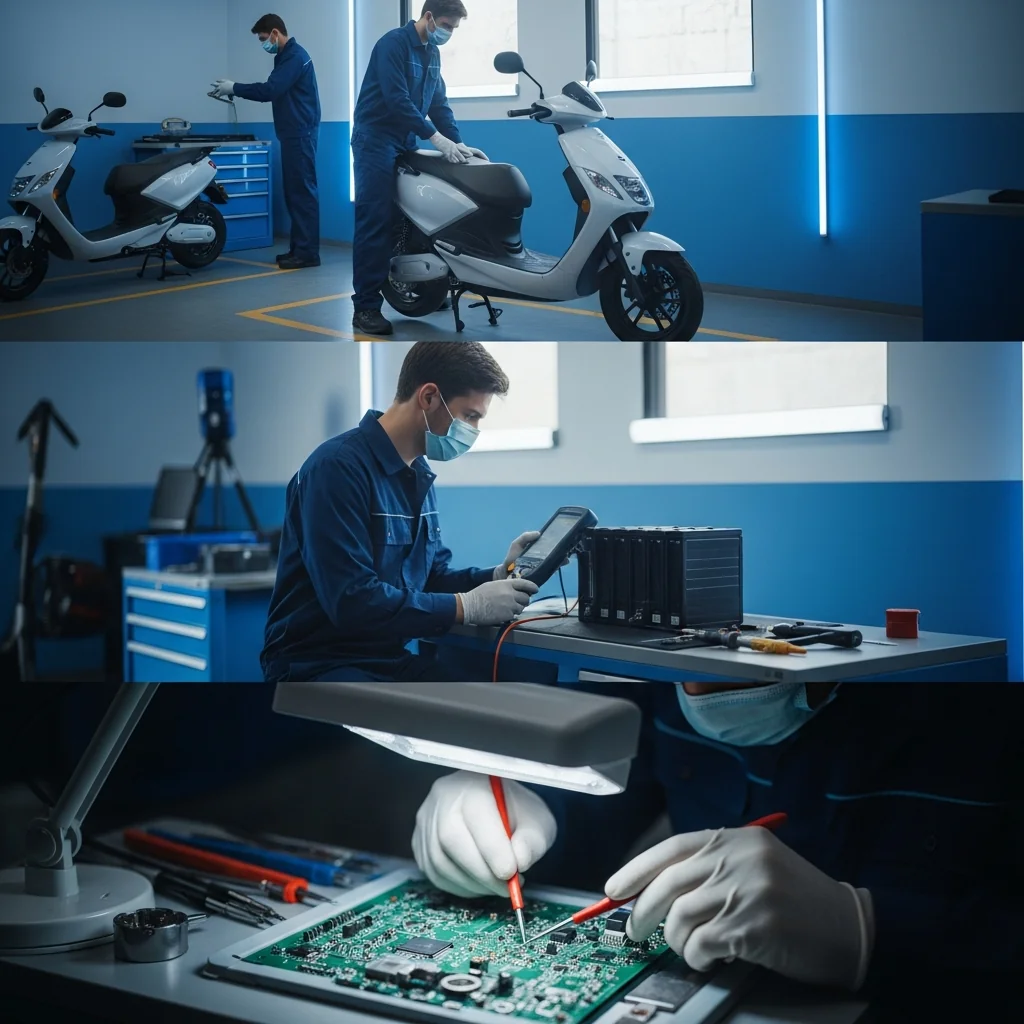 Quels sont les 3 niveaux de maintenance d'une borne ?