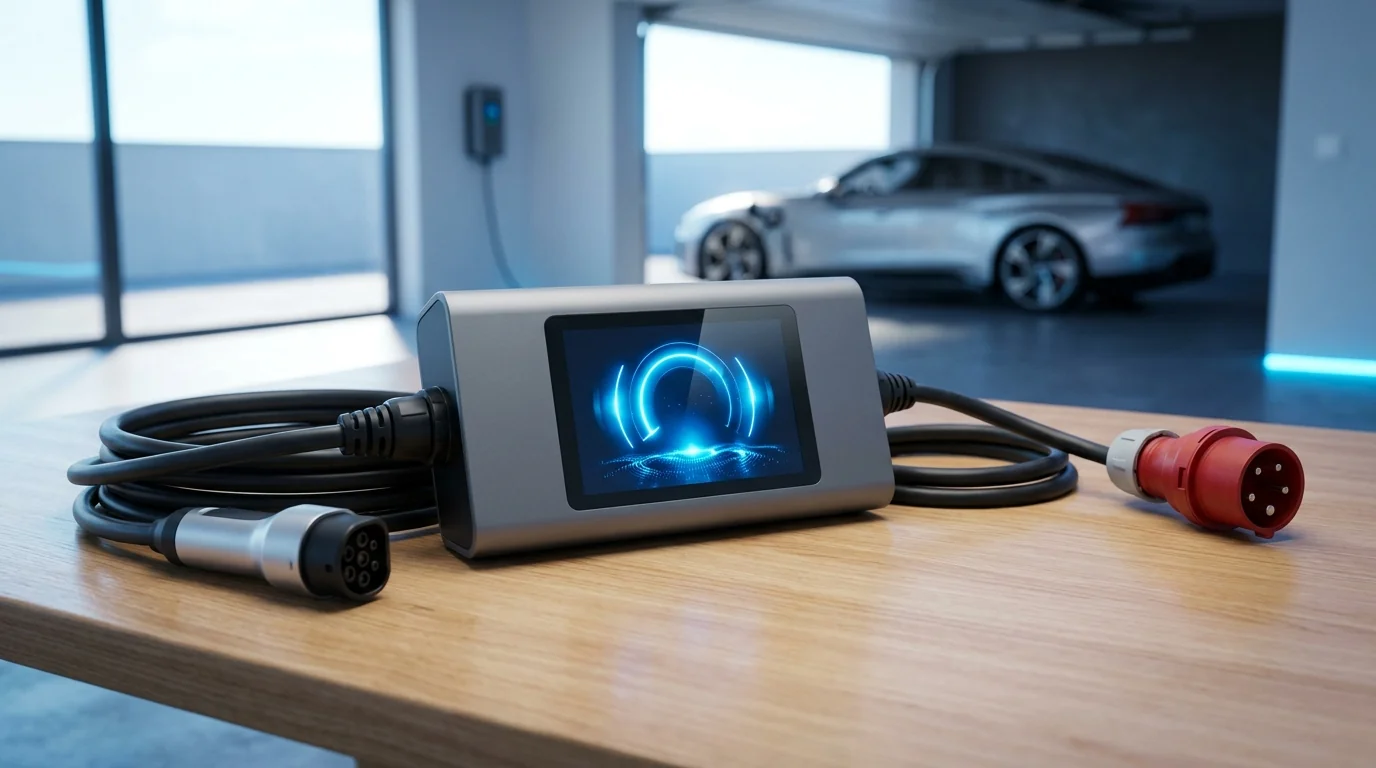 Test NRGkick Connect 22 kW : avis installateur IRVE (chargeur mobile écran couleur)