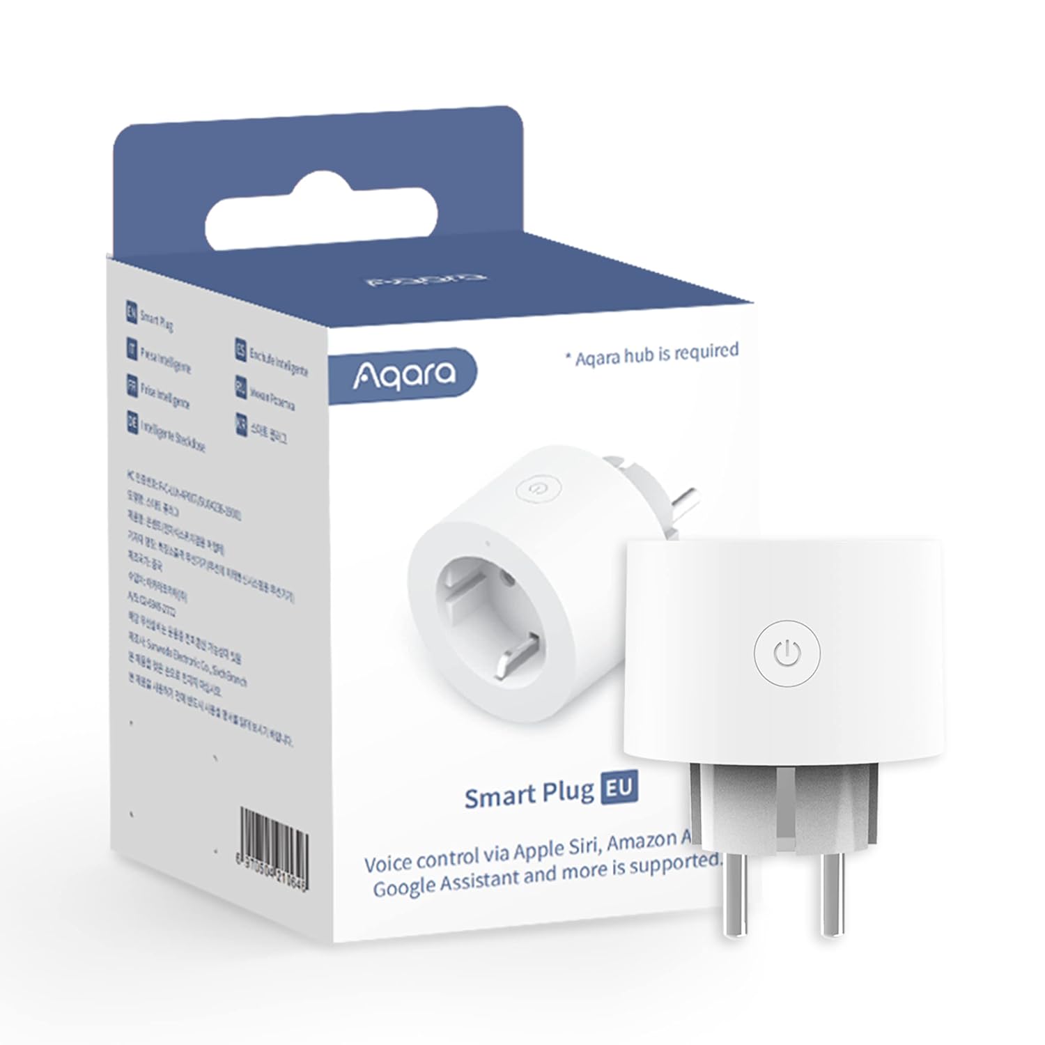 Aqara Plug T1 prise Zigbee HomeKit Apple Smart Hub