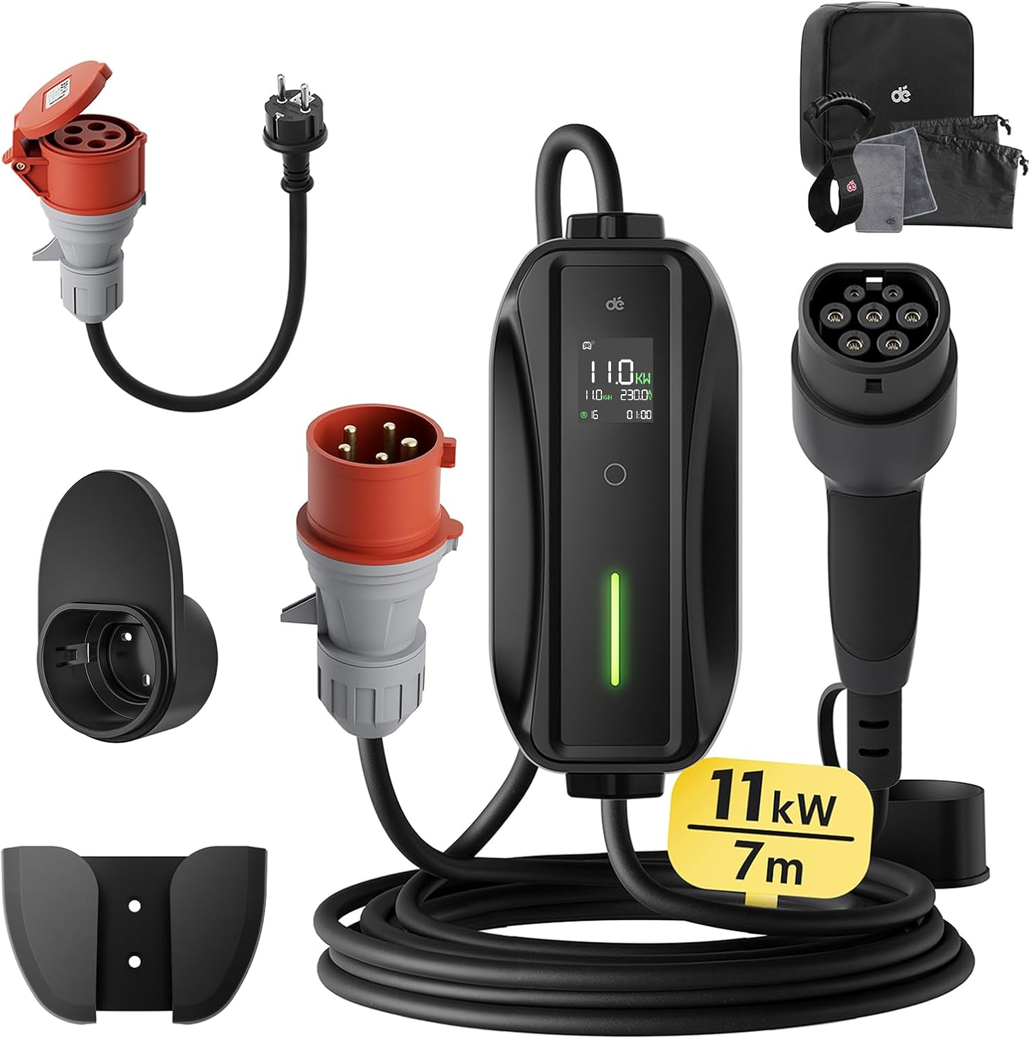 dé 11 kW triphasé chargeur mobile alternative Besen