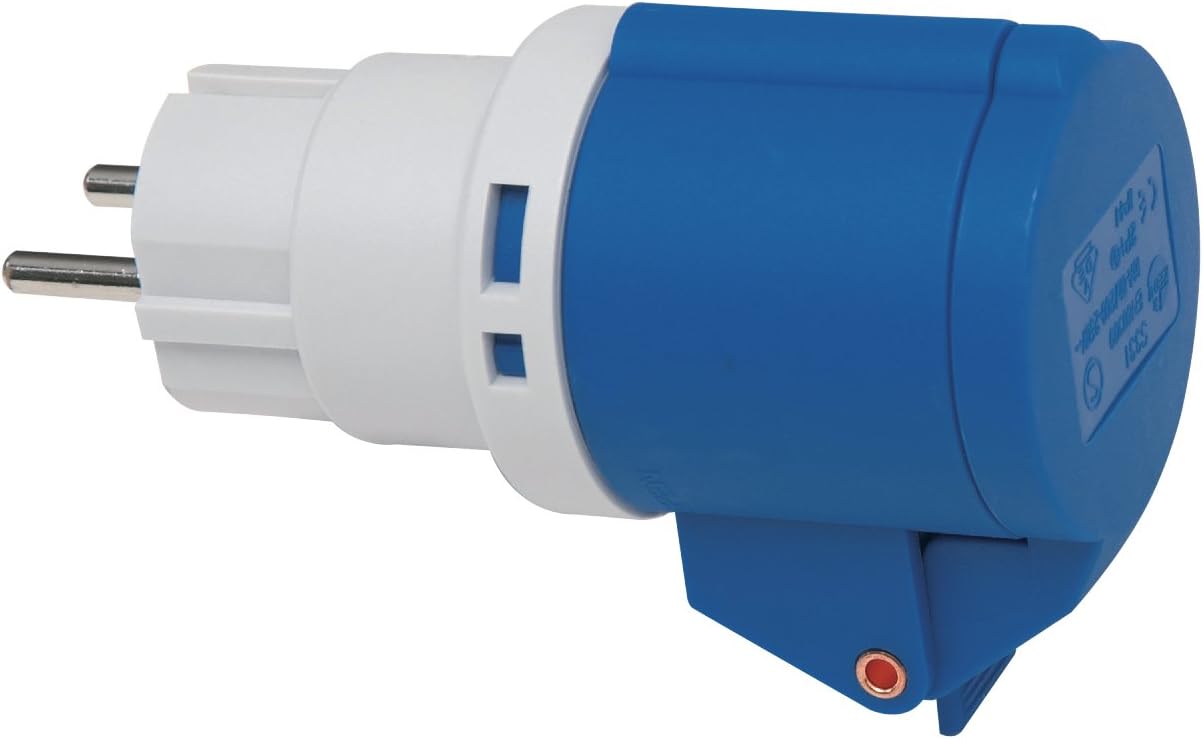 Brennenstuhl adaptateur Schuko vers CEE 16A camping marina chargeur VE