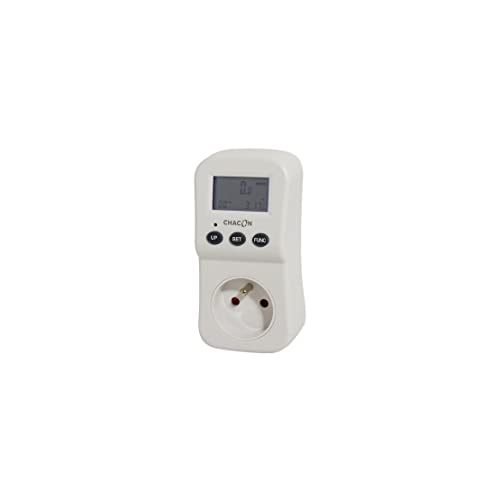 Wattmètre prise Chacon DiO 54364 mesure consommation électrique