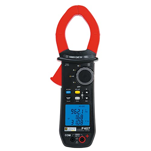 Chauvin Arnoux F407 pince ampèremétrique TRMS 1000A AC DC marque française