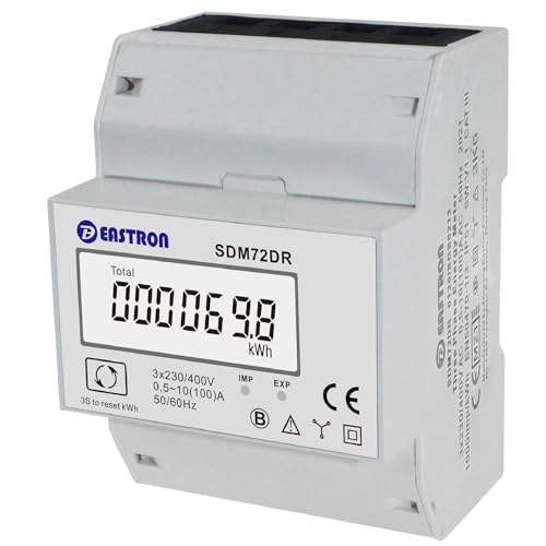 Eastron SDM72D compteur triphasé rail DIN bas prix