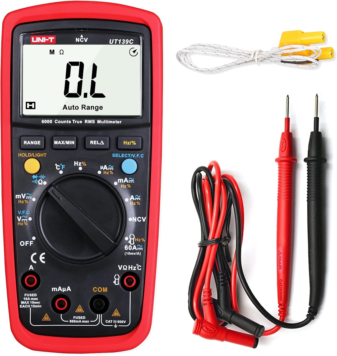 UNI-T UT139C multimètre TRMS budget DIY