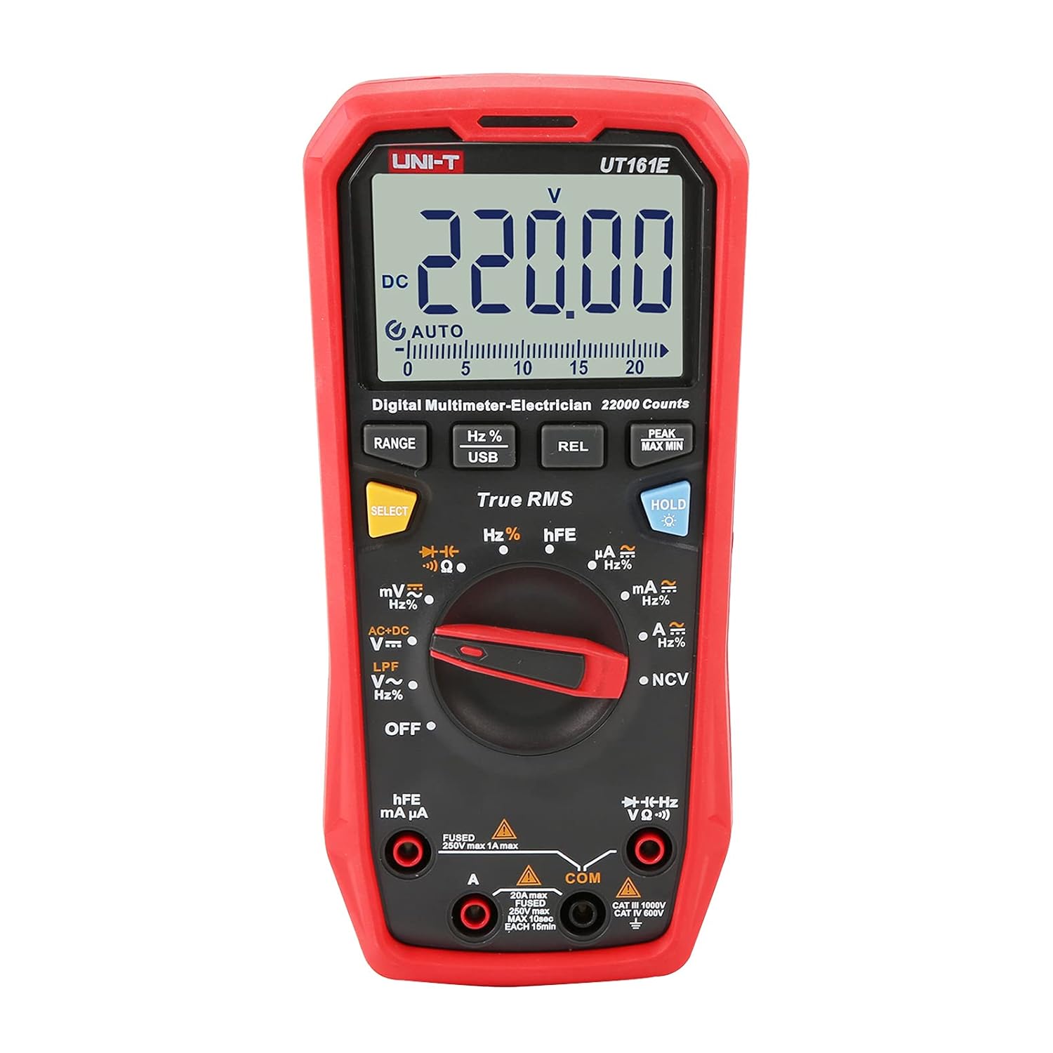 UNI-T UT61E multimètre TRMS CAT III 1000V