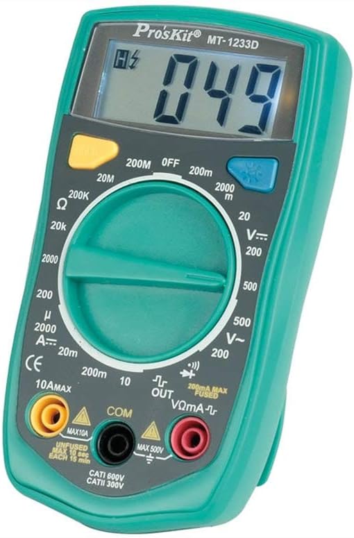 ProsKit MT-1217 multimètre pro-DIY entrée