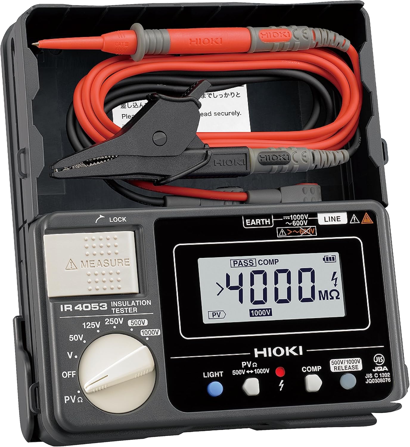Hioki IR3455 mégohmètre 500V japonais budget