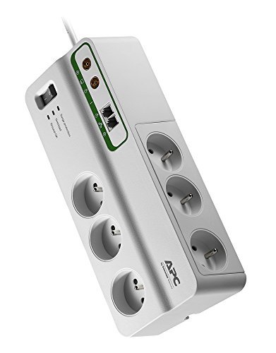 APC Surge Arrest PMH63VT avec protection coaxiale et téléphonique