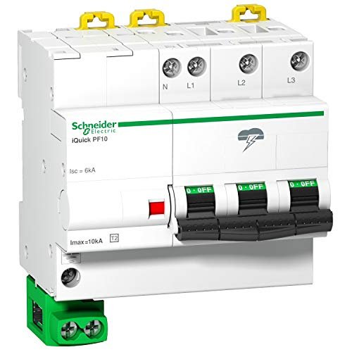 Parafoudre Schneider Acti9 iQuick PF10 triphasé