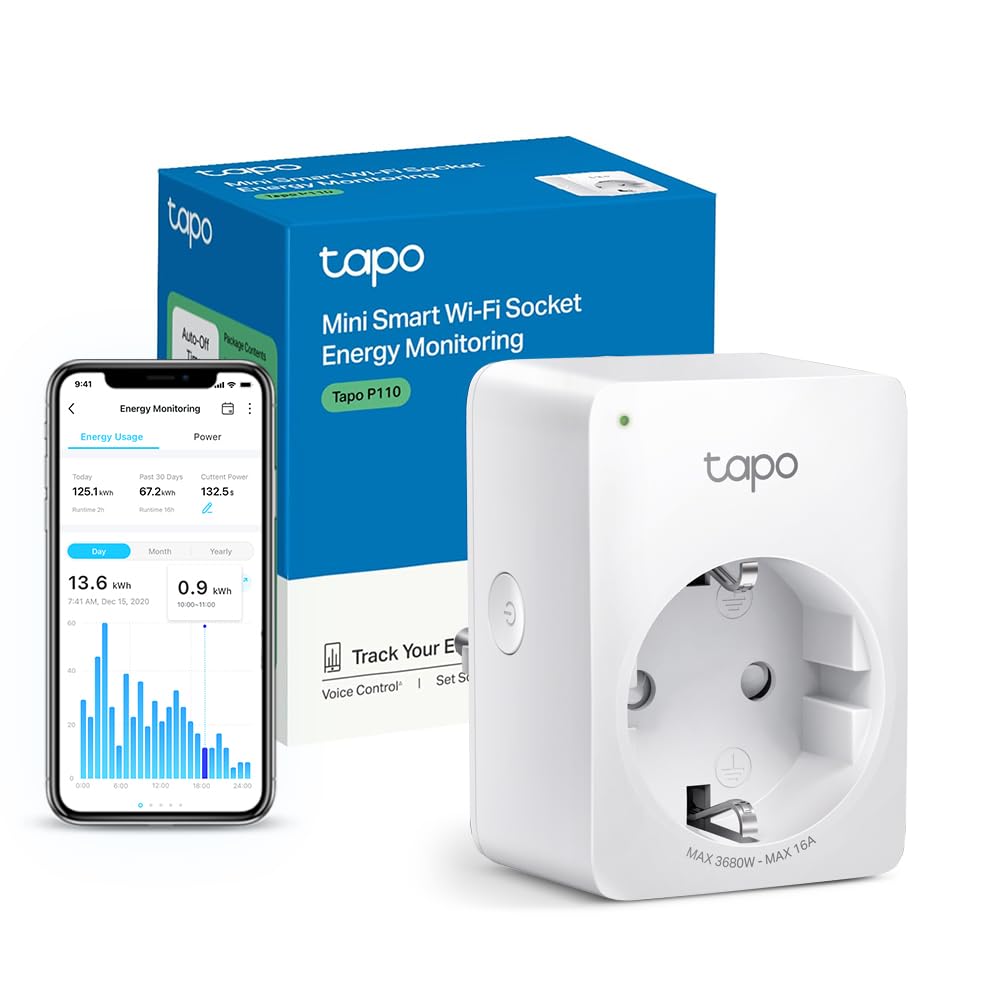 TP-Link Tapo P110 prise connectée Wi-Fi mesure conso app smartphone