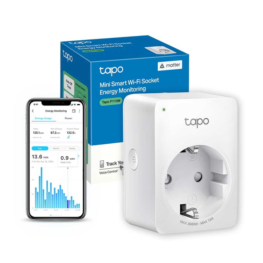 TP-Link Tapo P110M Matter prise connectée Wi-Fi standard universel