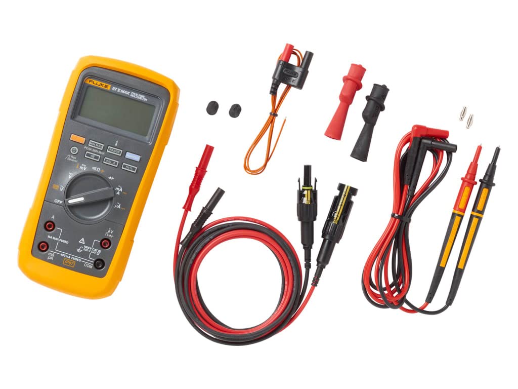 Fluke 87V multimètre numérique TRMS CAT IV 600V — référence électricien IRVE