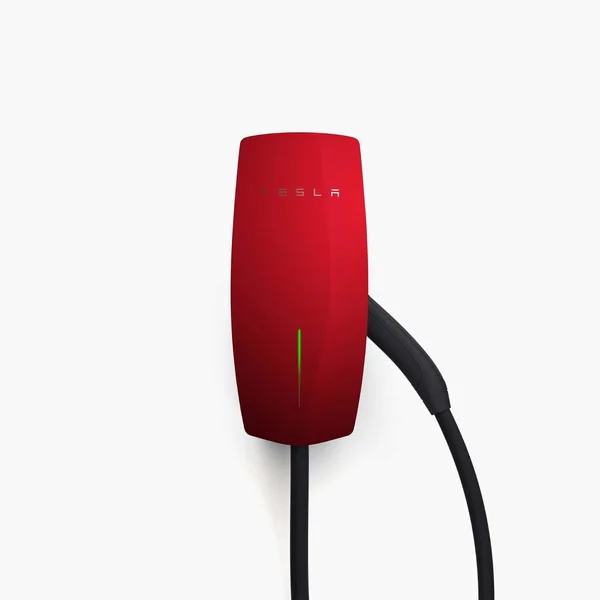 Tesla Wall Connector Gen 3 rouge