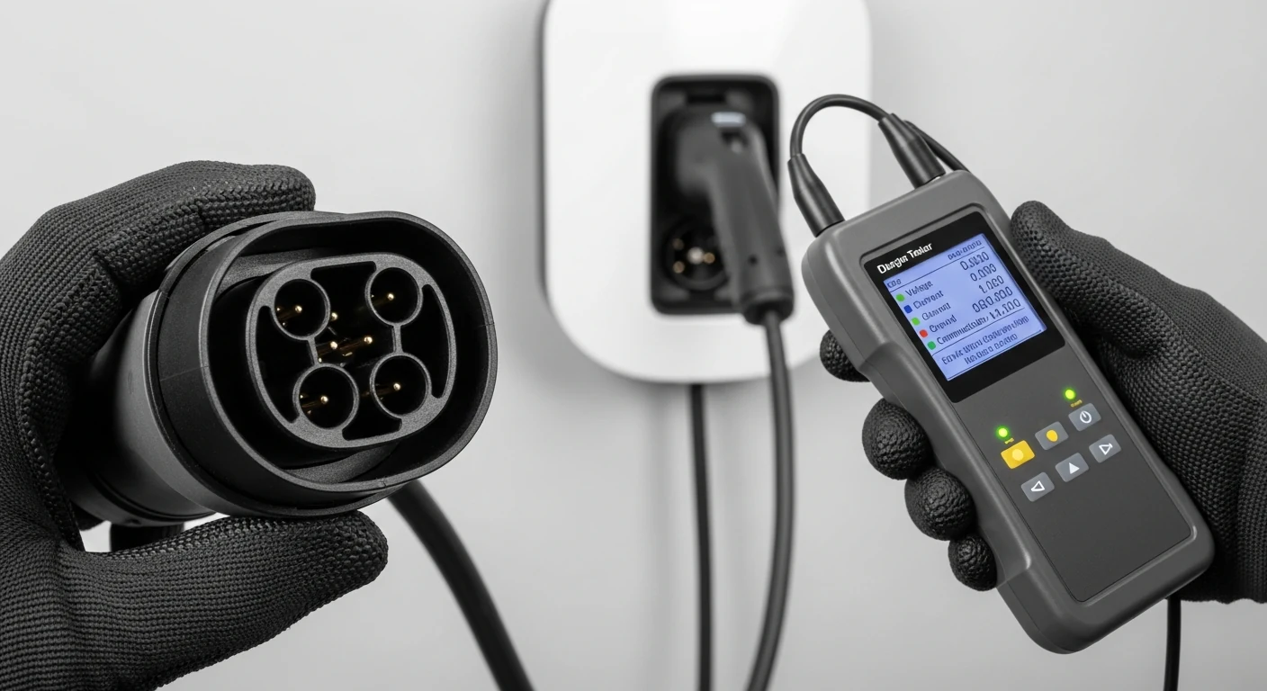 Testeur borne recharge Type 2 : Megger, Phoenix, Chauvin Arnoux, Beha (comparatif)