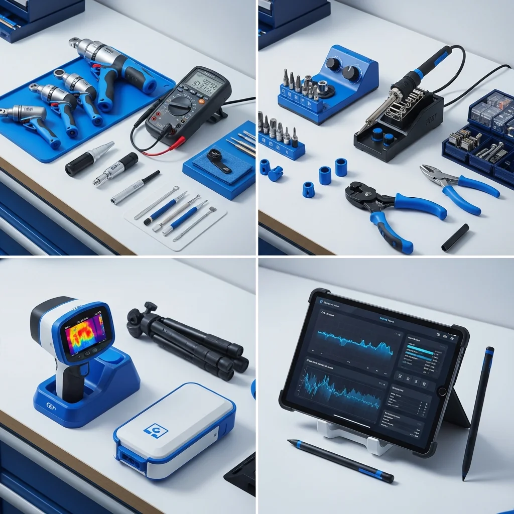 Quels sont les 4 types de maintenance pour une borne de recharge ?