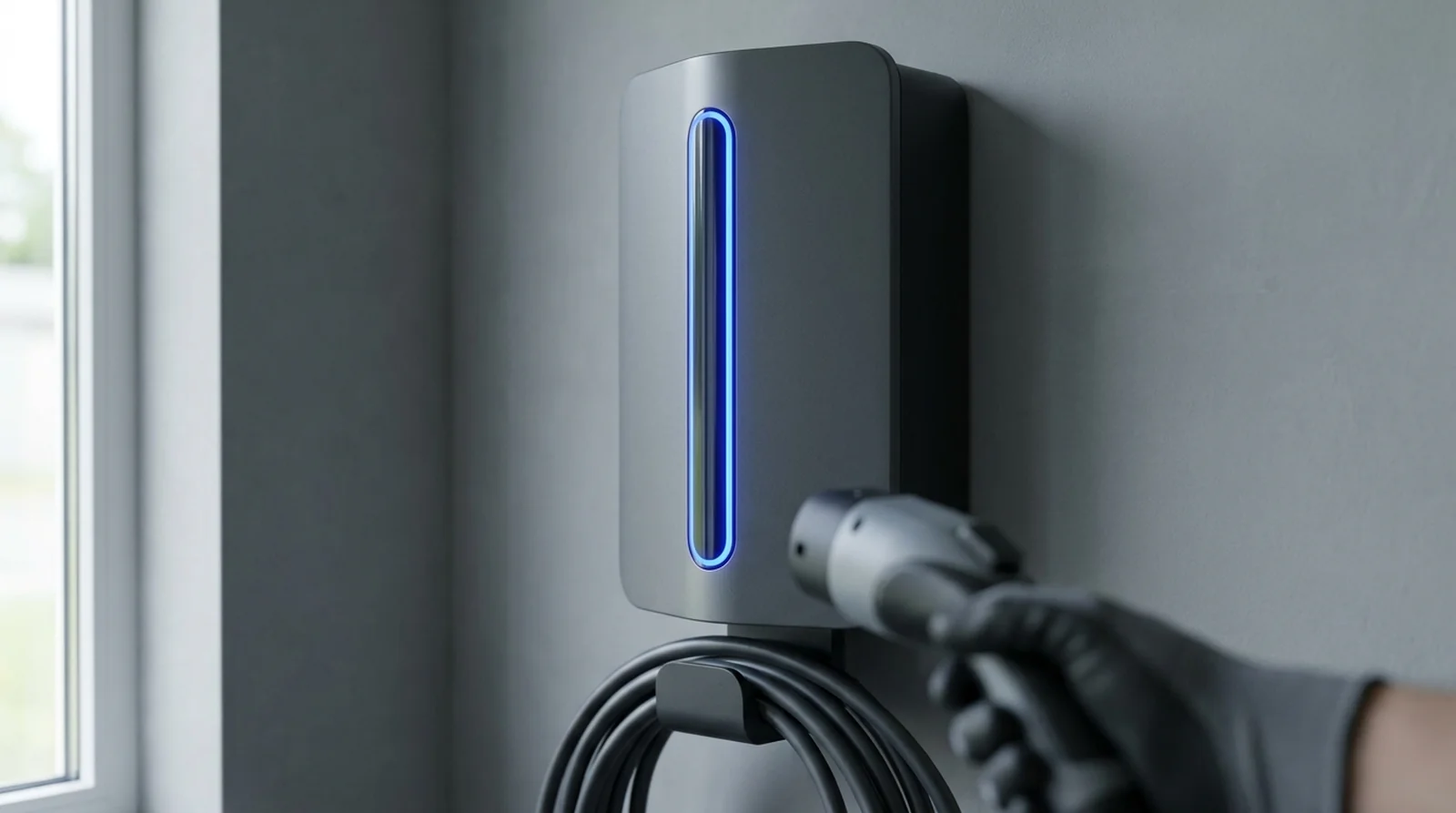 Borne Hager witty refusant une charge nécessitant la ventilation du local