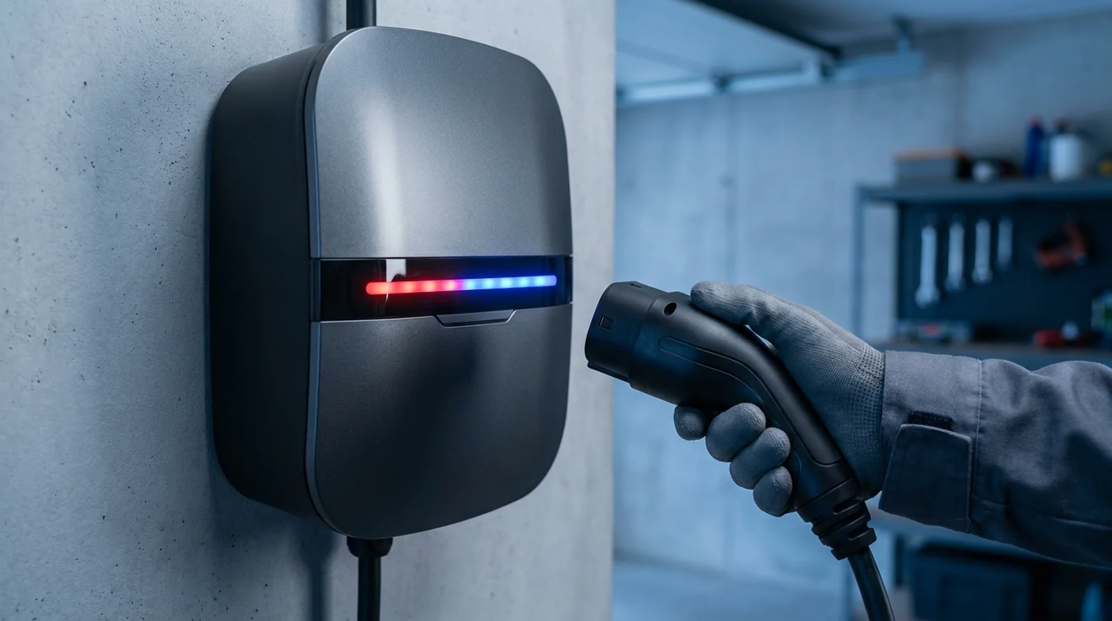 Tesla Wall Connector éteint et tableau électrique lors d'un défaut d'alimentation