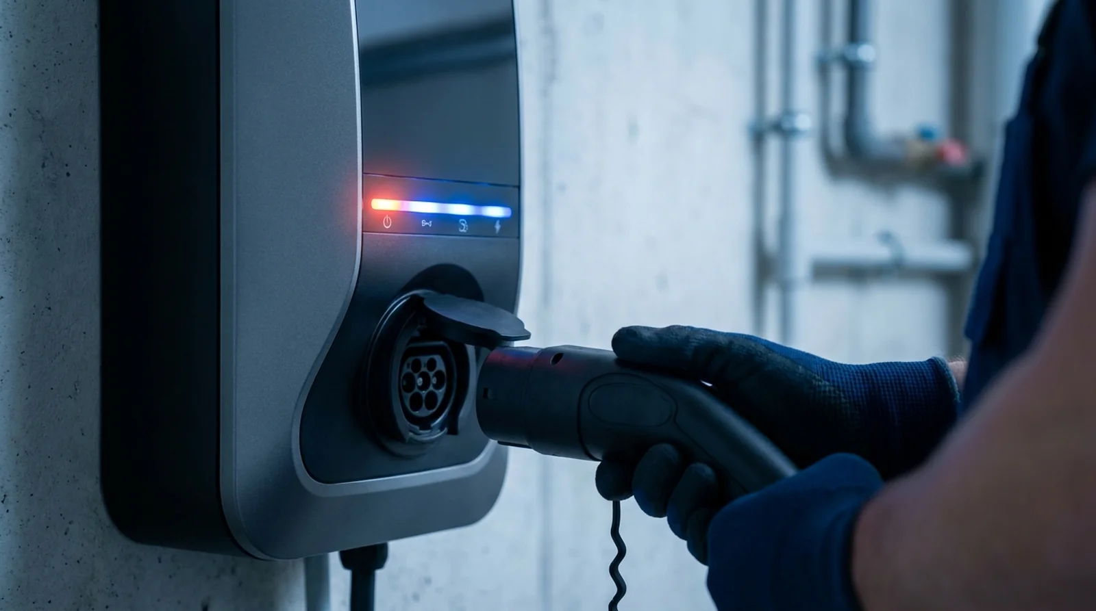 Application myWallbox affichant une erreur interne sur une borne de recharge Pulsar