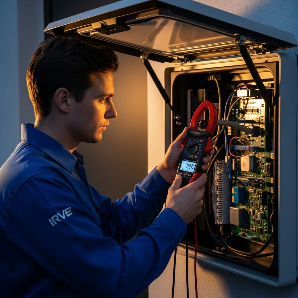 Dépannage de borne de recharge