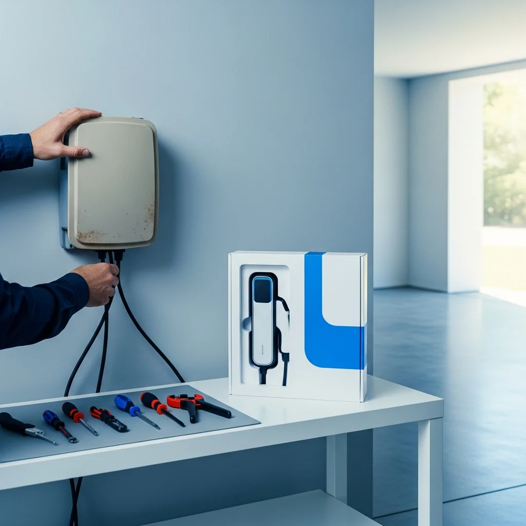 Remplacement de borne de recharge