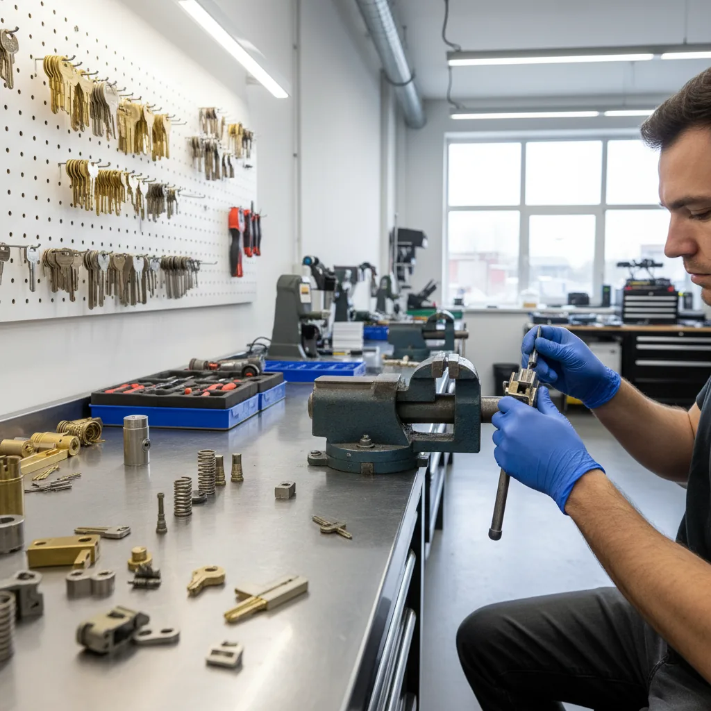 Processus serrurier automobile